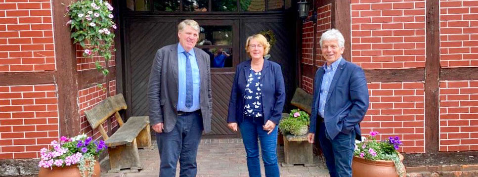 Niedersächsische Landwirtschaftsministerin Barbara Otte-Kinast auf Stippvisite in meiner Heimatgemeinde