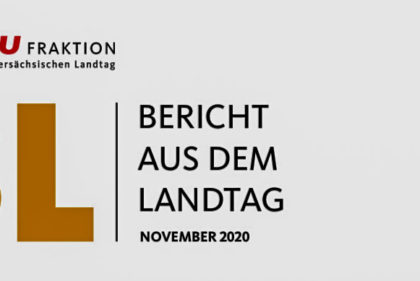 November-Bericht aus dem Landtag
