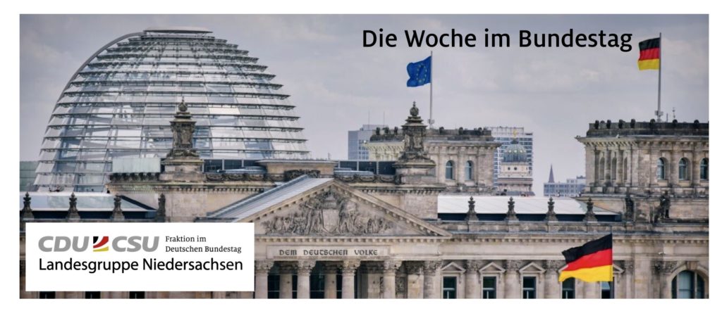 Aktuelle Informationen aus der Niedersachsen-Gruppe im Bundestags