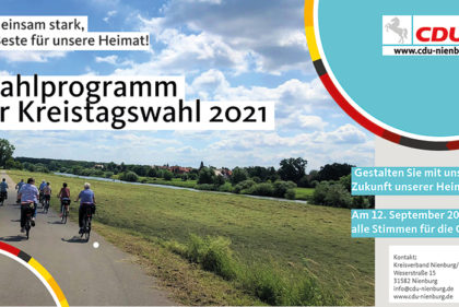 CDU Kreistags-Wahlprogramm 2021