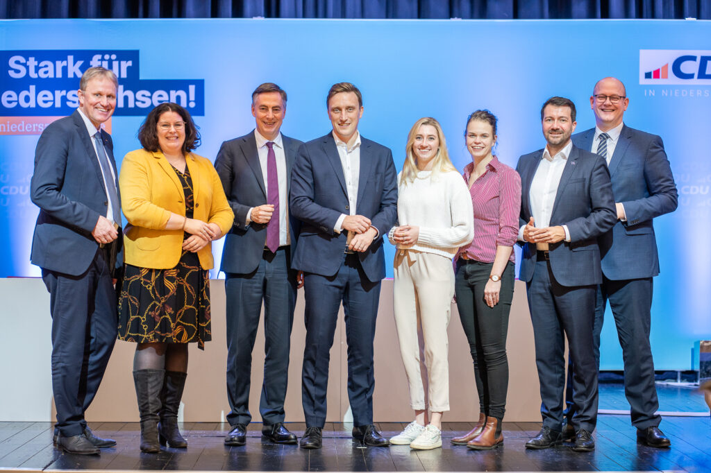 Niedersachsen-CDU geht mit McAllister an der Spitze in die Europawahl – Gleichviel Frauen wie Männer auf der Liste