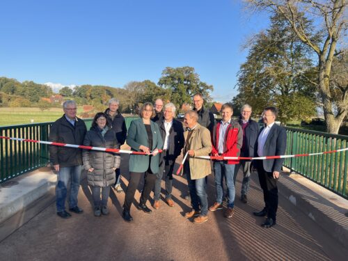 10 Jahre ArL Leine-Weser: Projekttour zur Aue-Brücke in Binnen