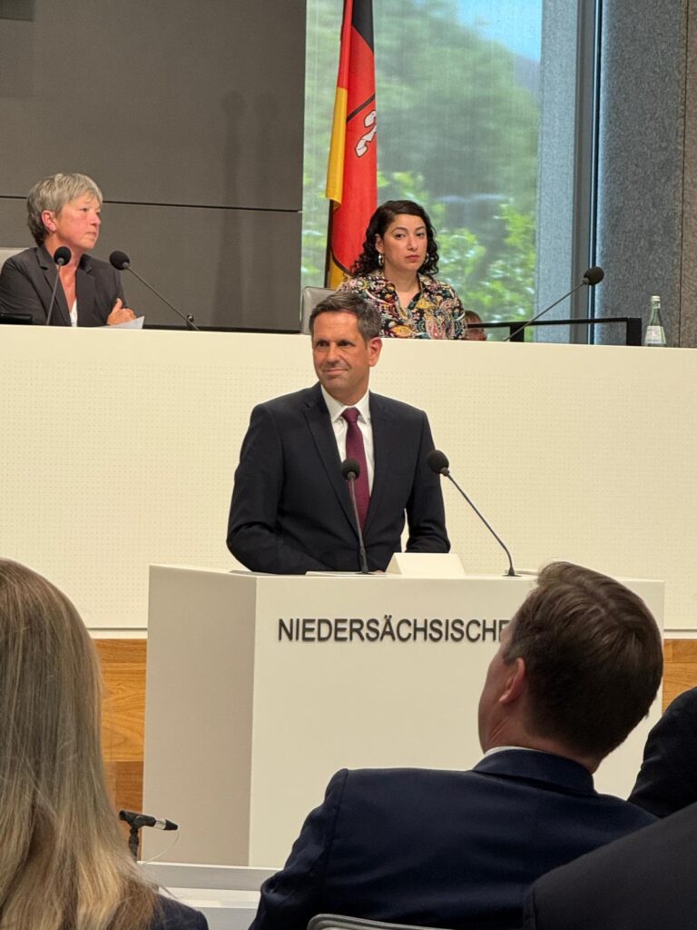 Zur Wahl von Olaf Lies zum neuen Ministerpräsidenten