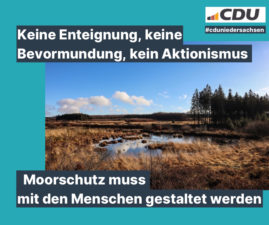 Moorbodenschutz gelingt nur gemeinsam mit den Menschen vor Ort