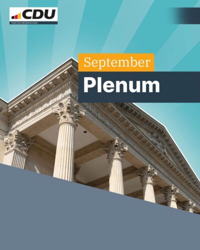 Bericht aus dem Landtag: September-Plenum 2025