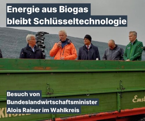 Energie aus Biogas bleibt Schlüsseltechnologie