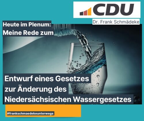 Wassergesetz-Novelle: „Gewässerschutz braucht Augenmaß statt zusätzlicher Bürokratie“
