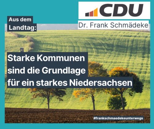 CDU bringt Gesetz zum Bürokratieabbau für Kommunen in den Landtag ein